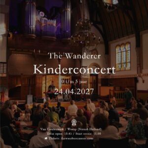Wanderer Kinderconcert 0 tot 5 jaar