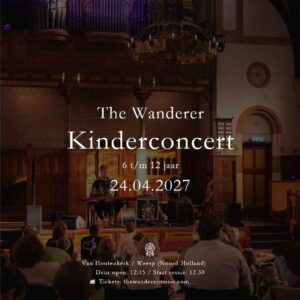 Wanderer Kinderconcert 6 tot 12 jaar